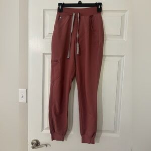 LIKE NEW FIGS high waisted Zamora joggers Mauve XXS